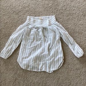 Michael Kors off the shoulder blouse